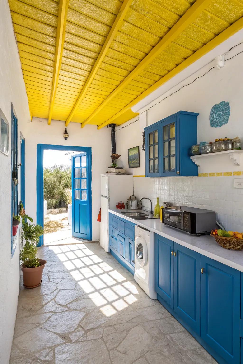 A gold dome introduces an unforeseen and thrilling design aspect.