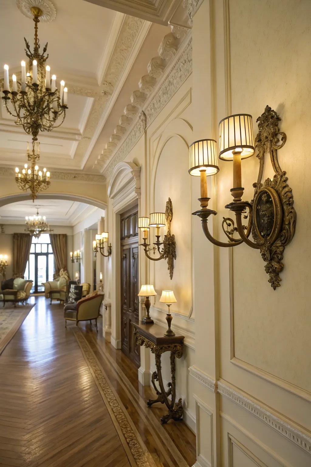 Vintage lights offer timeless elegance and charm.