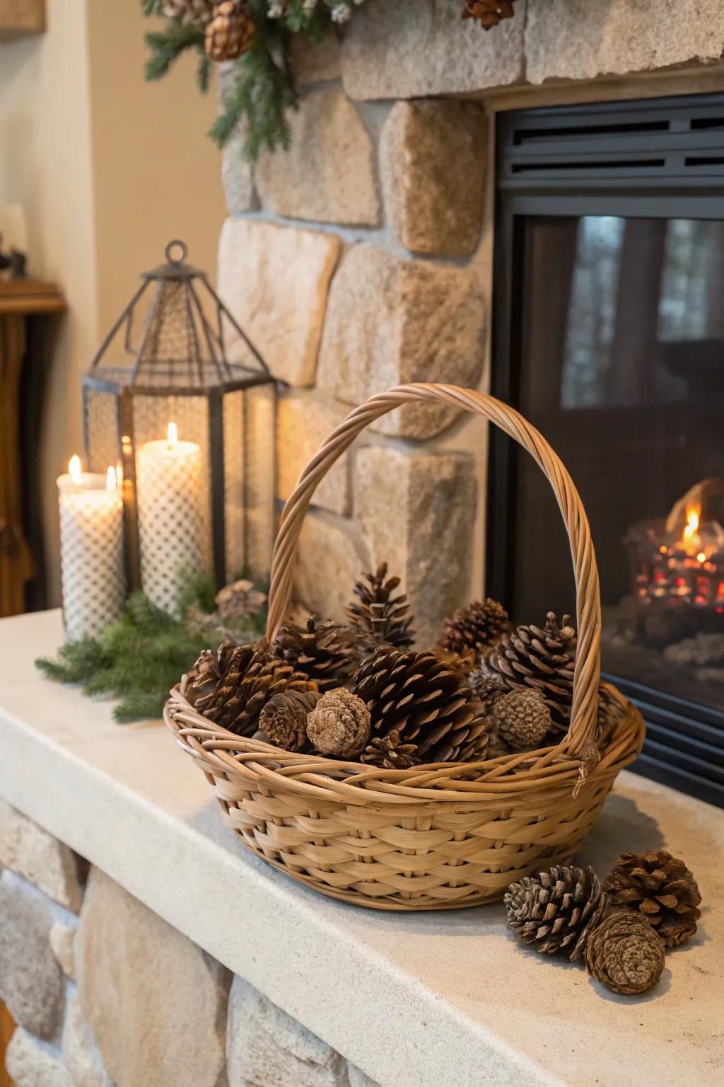 Scented cones that bring a touch of nature indoors.