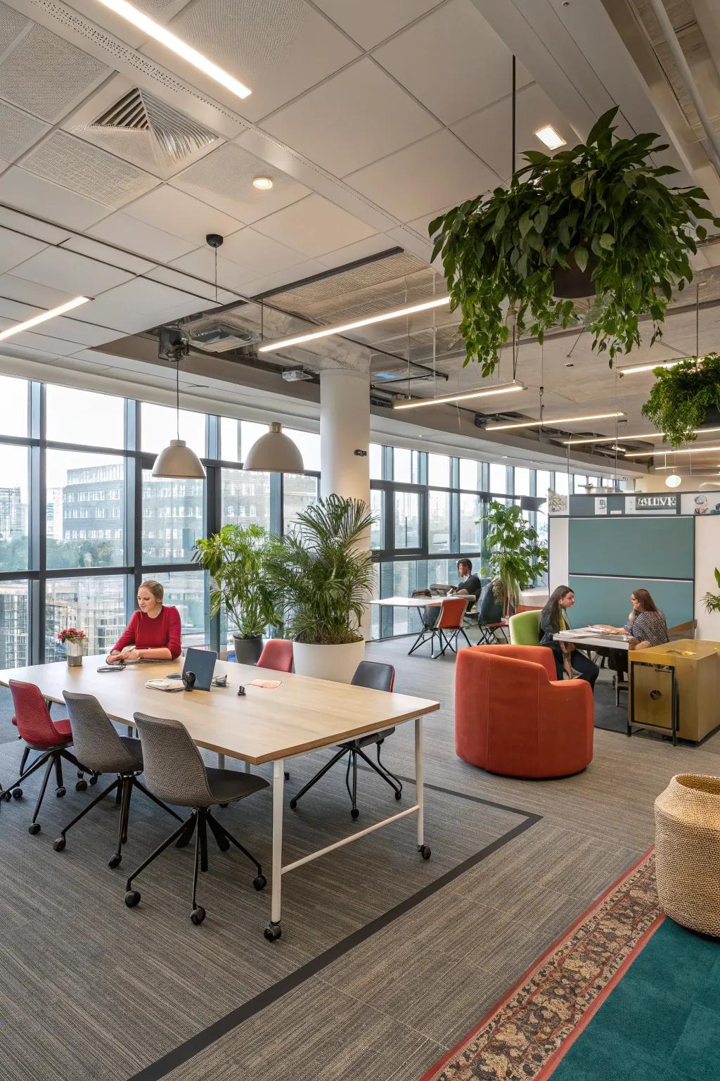 Customized work zones to optimize workflow and task management.