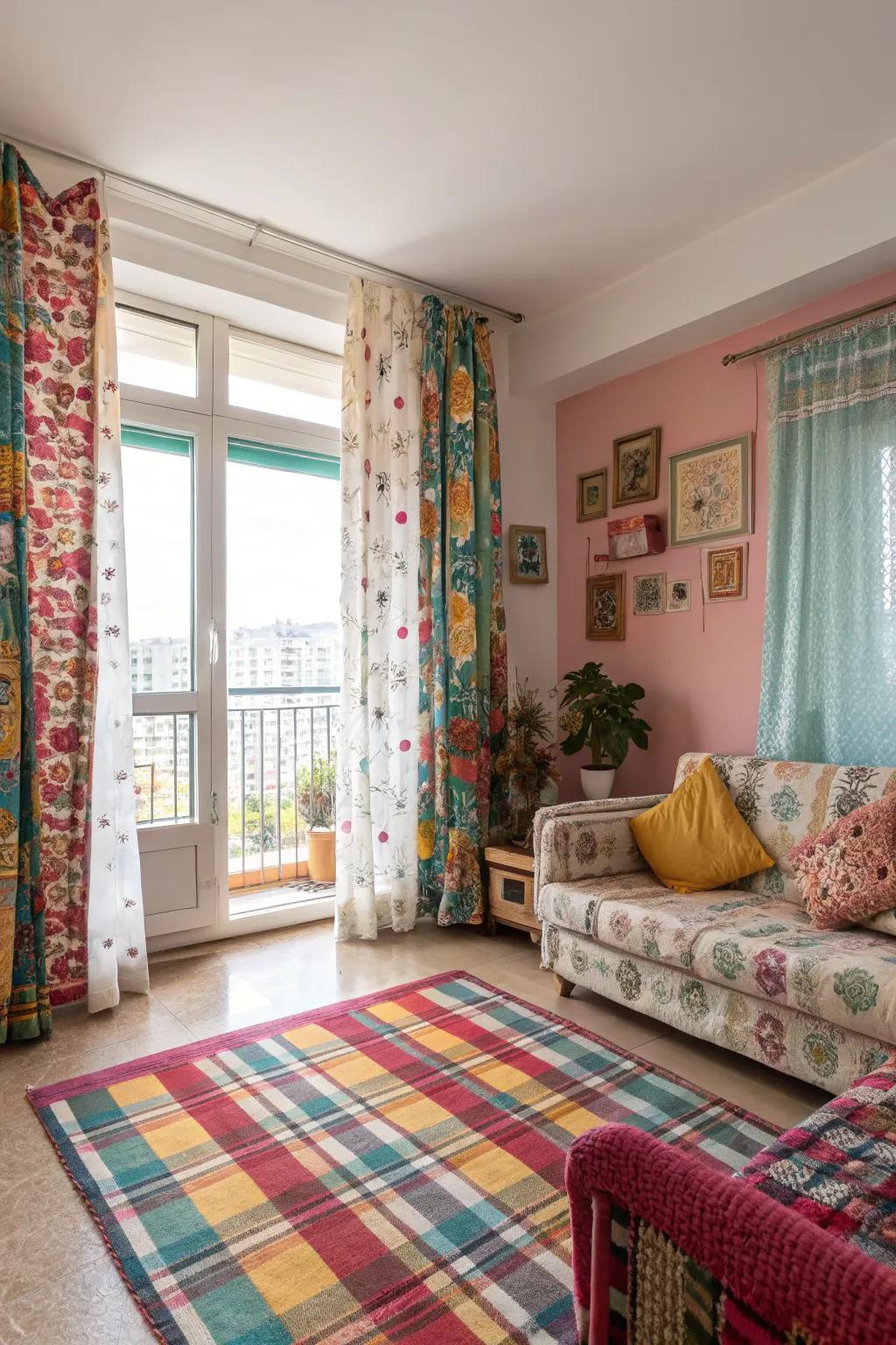 Patterns add depth and inject dynamism into your decor.