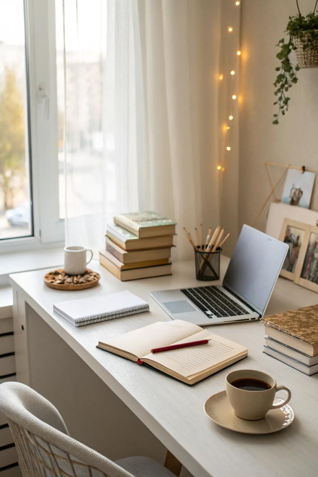 Decluttering transforms disorder into peace.