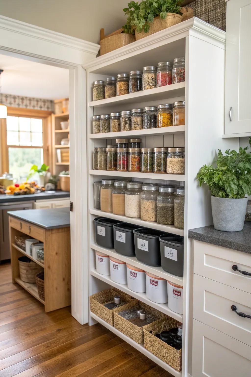 Finding things is fast and easy thanks to clear tags.