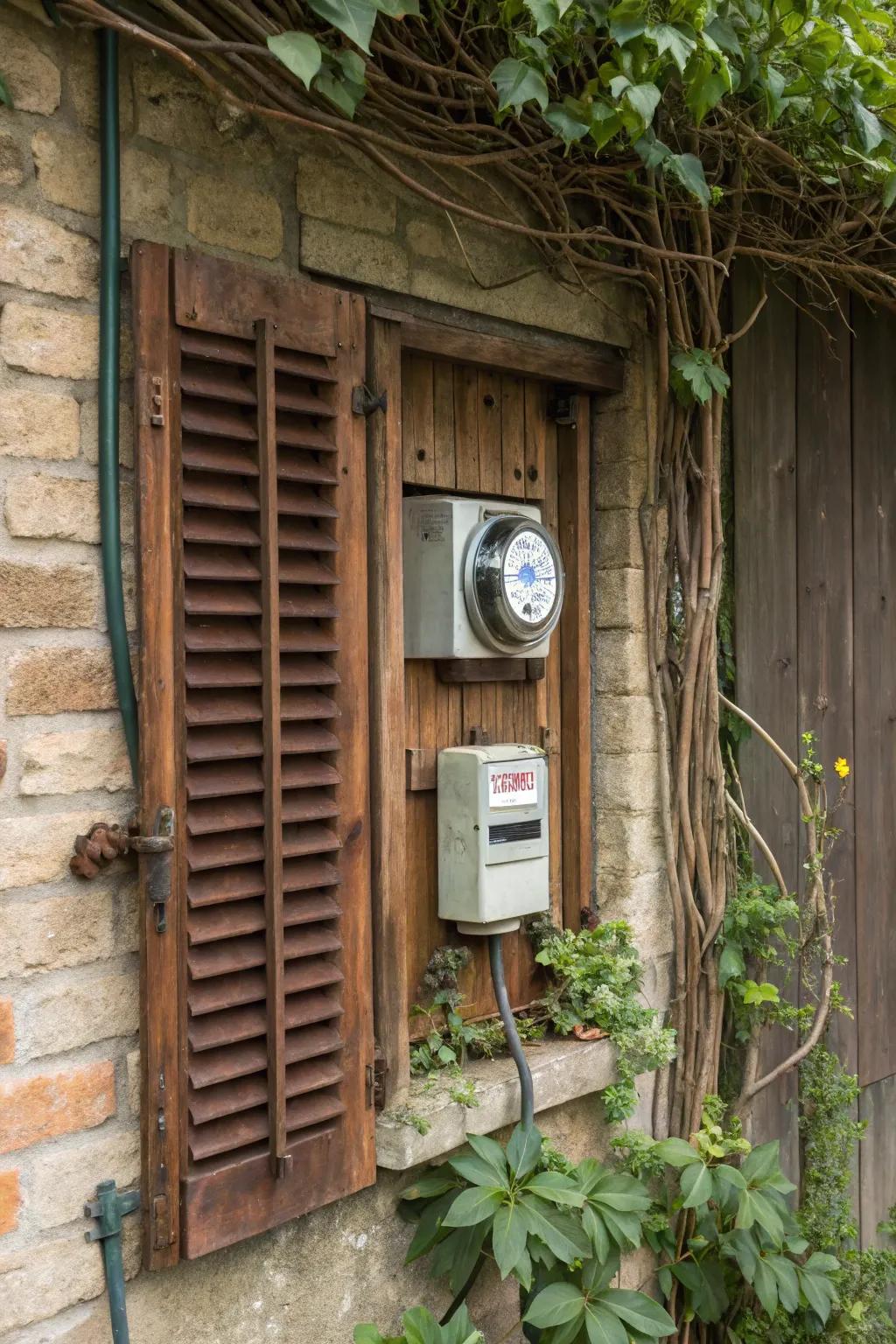 Countryside window screens proffer a vintage nuance with contemporary utility.