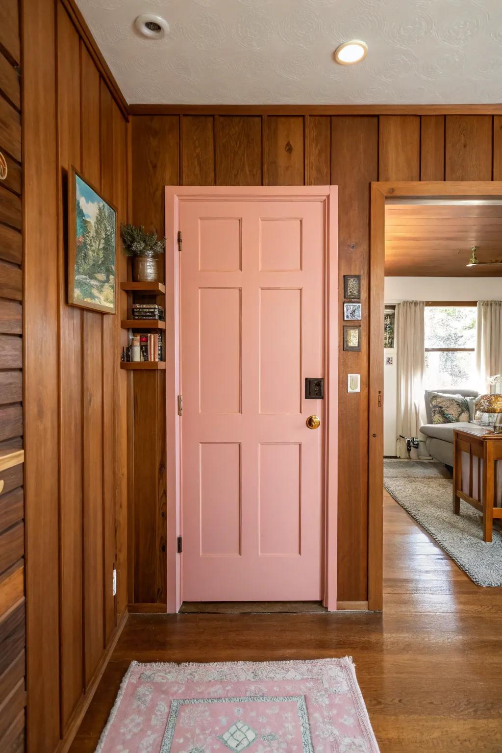 Petal doors offer a subtle and sophisticated touch.