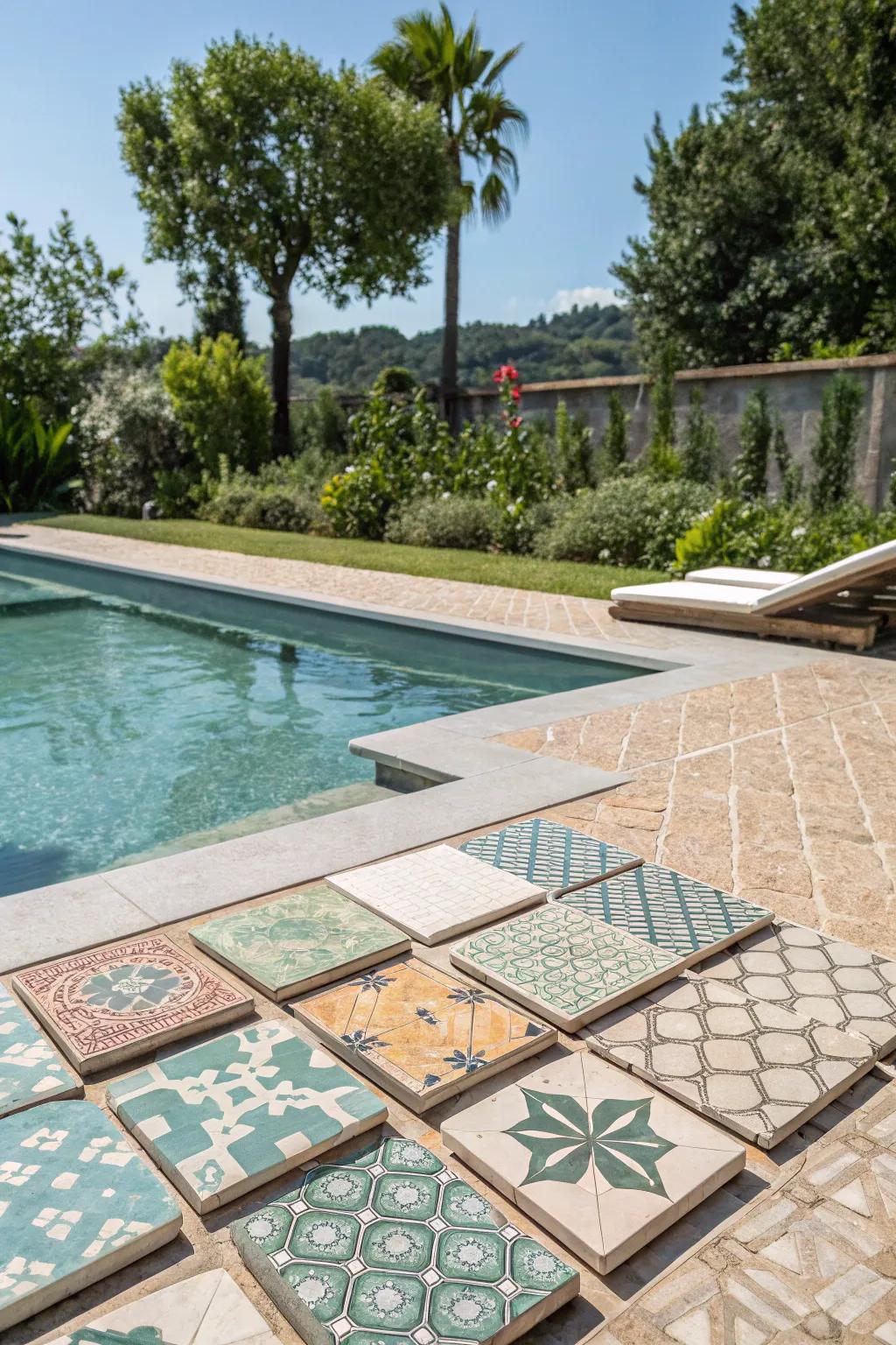 Eco-friendly tiles offer beautiful and sustainable design choices.
