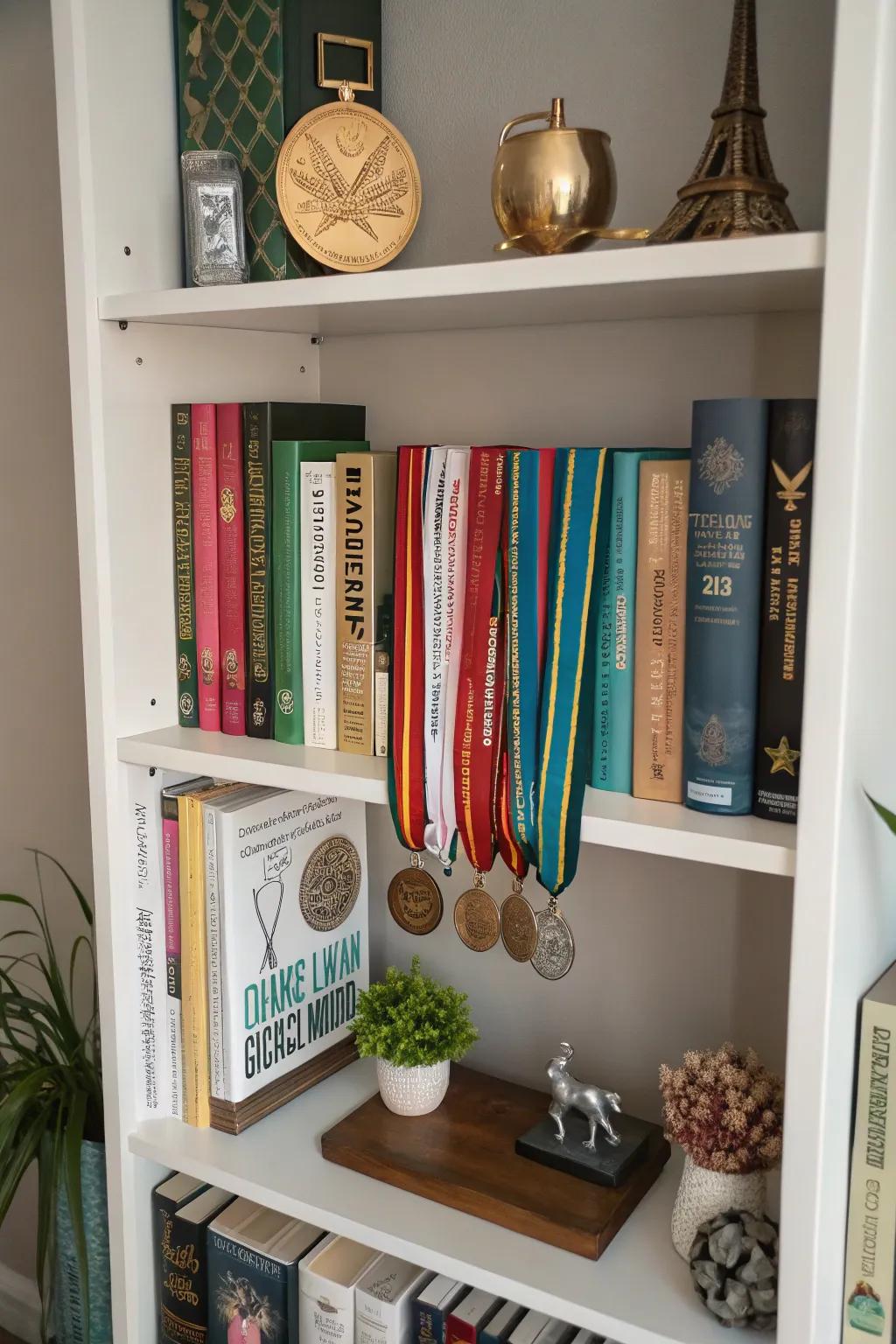 Upcycled furniture puts achievements in daily life.