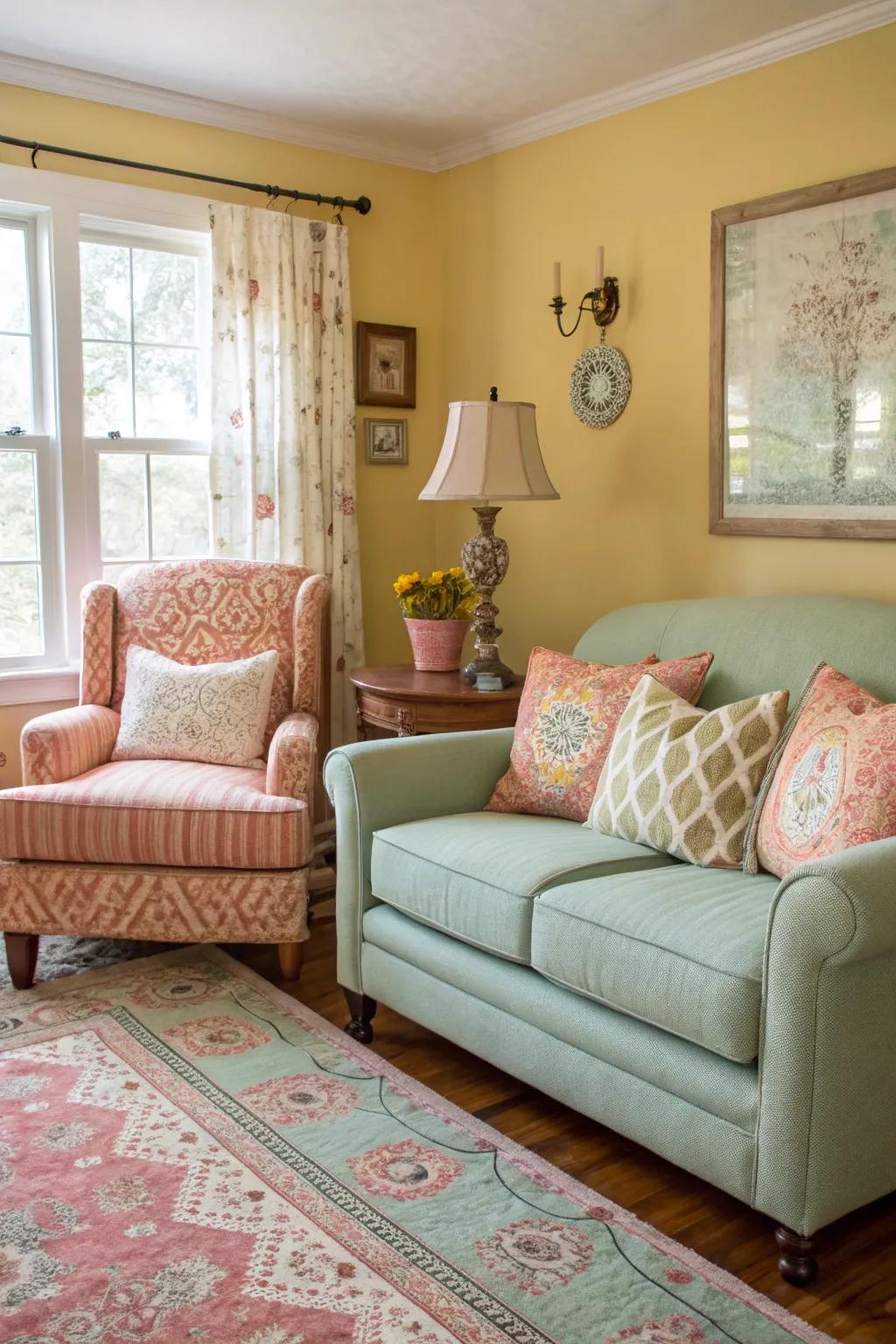 Old items made new for a fresh and unique look.