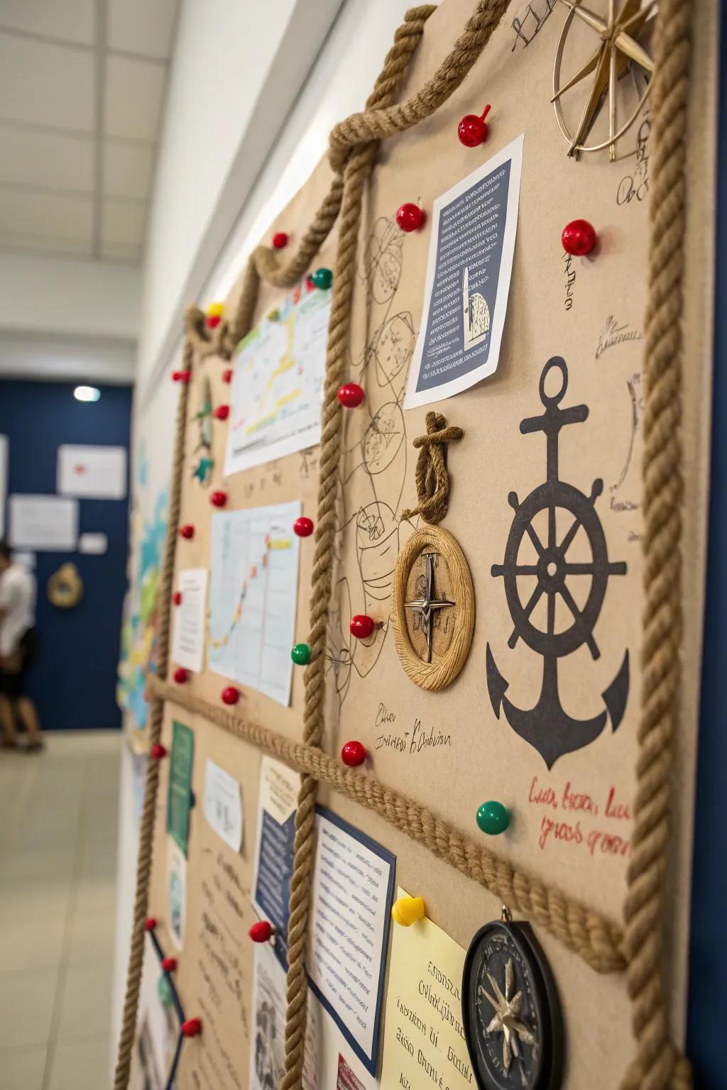 Chart your course to a timeless aesthetic via nautical components.