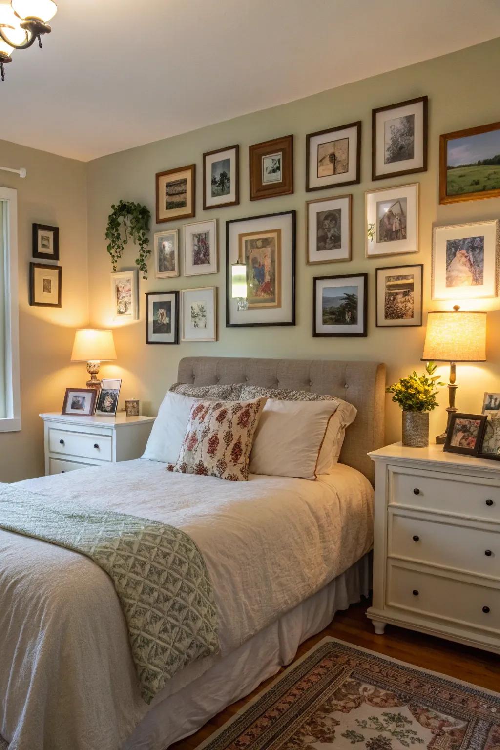 Share your story using a picture wall.