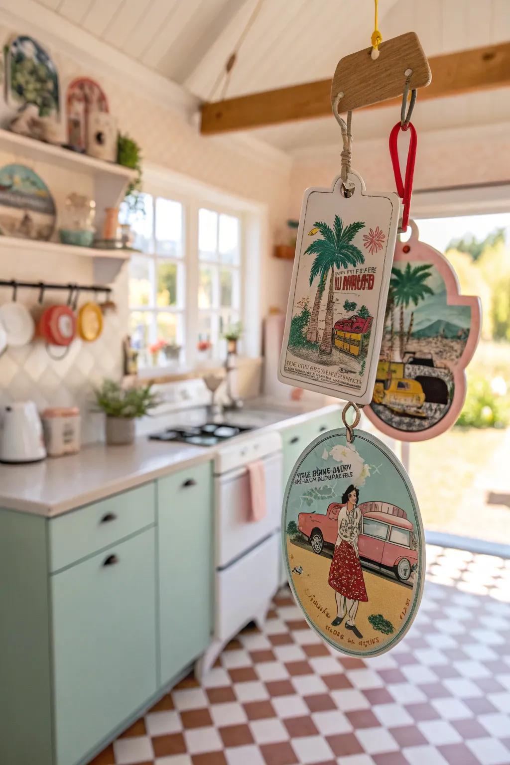 Bring vintage charm to your home with retro ads.