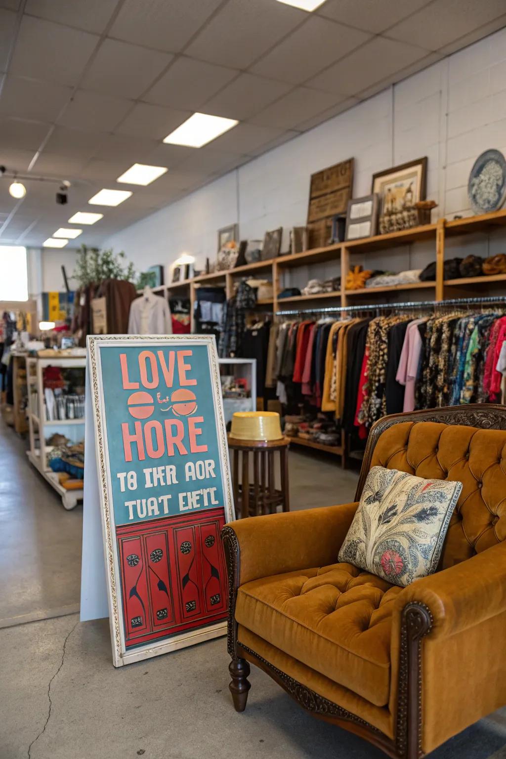 A bold centerpiece setting the tone for the space.