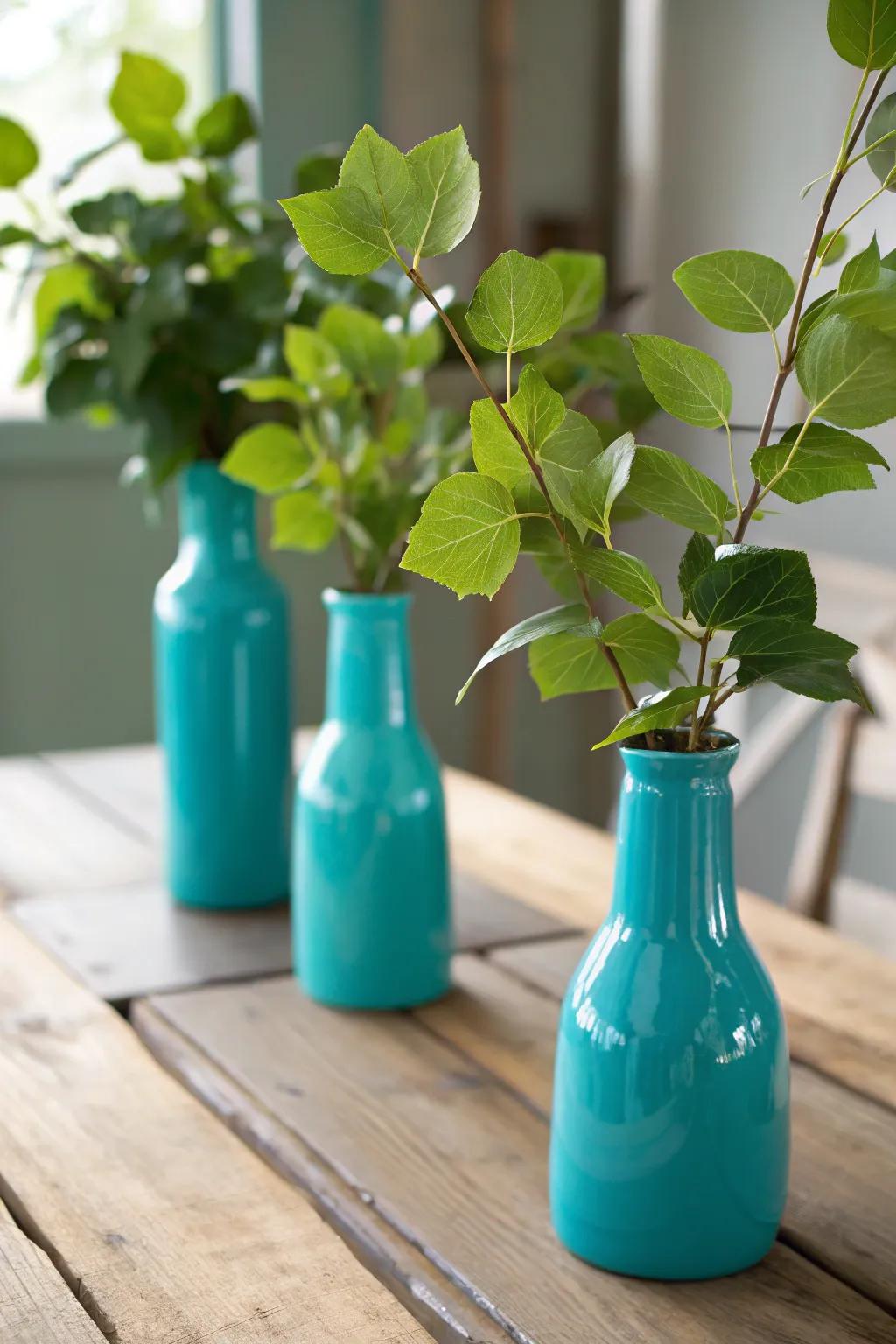 Greenery brings freshness and a touch of nature to your decor.