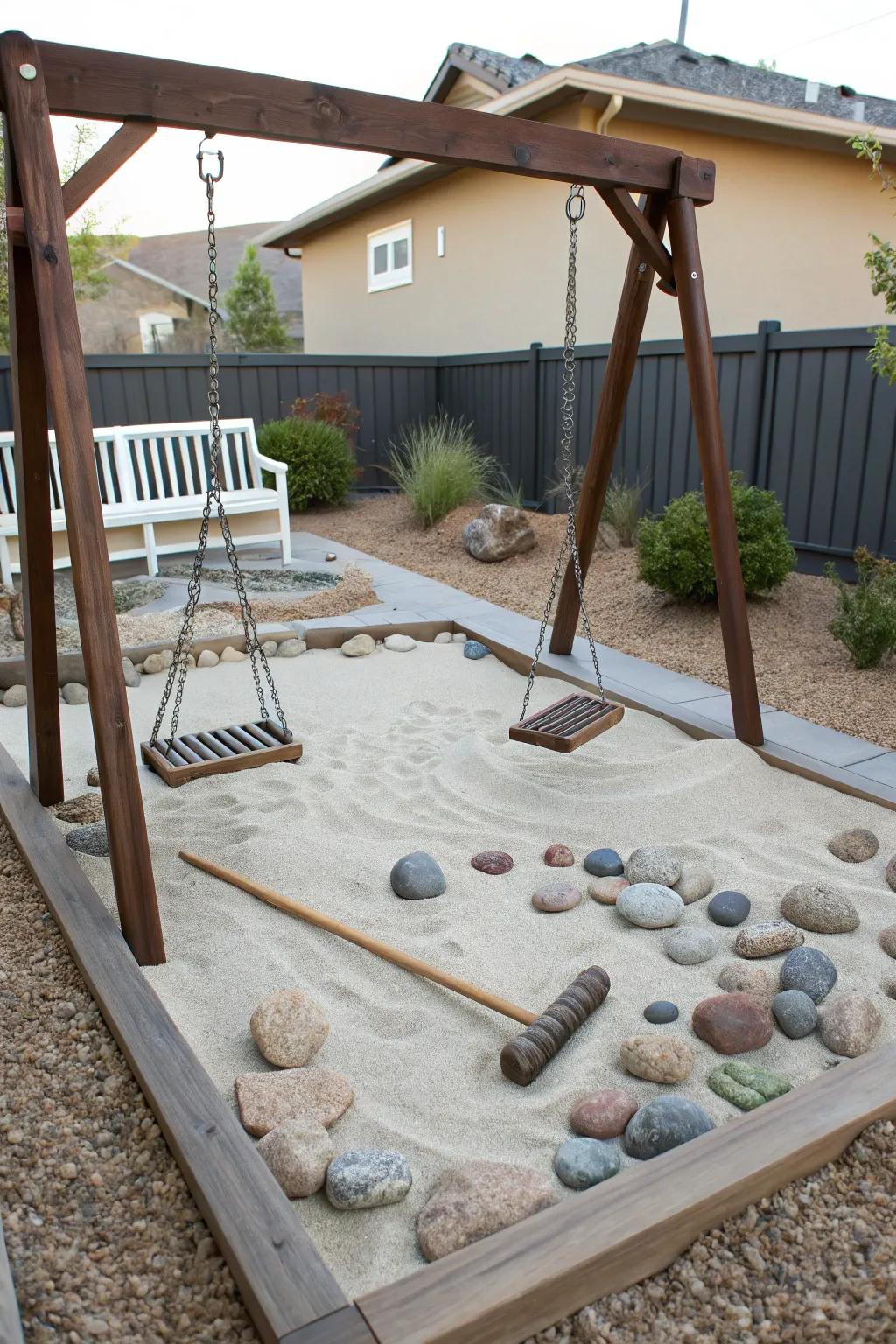 Find tranquility with a miniature Zen garden.