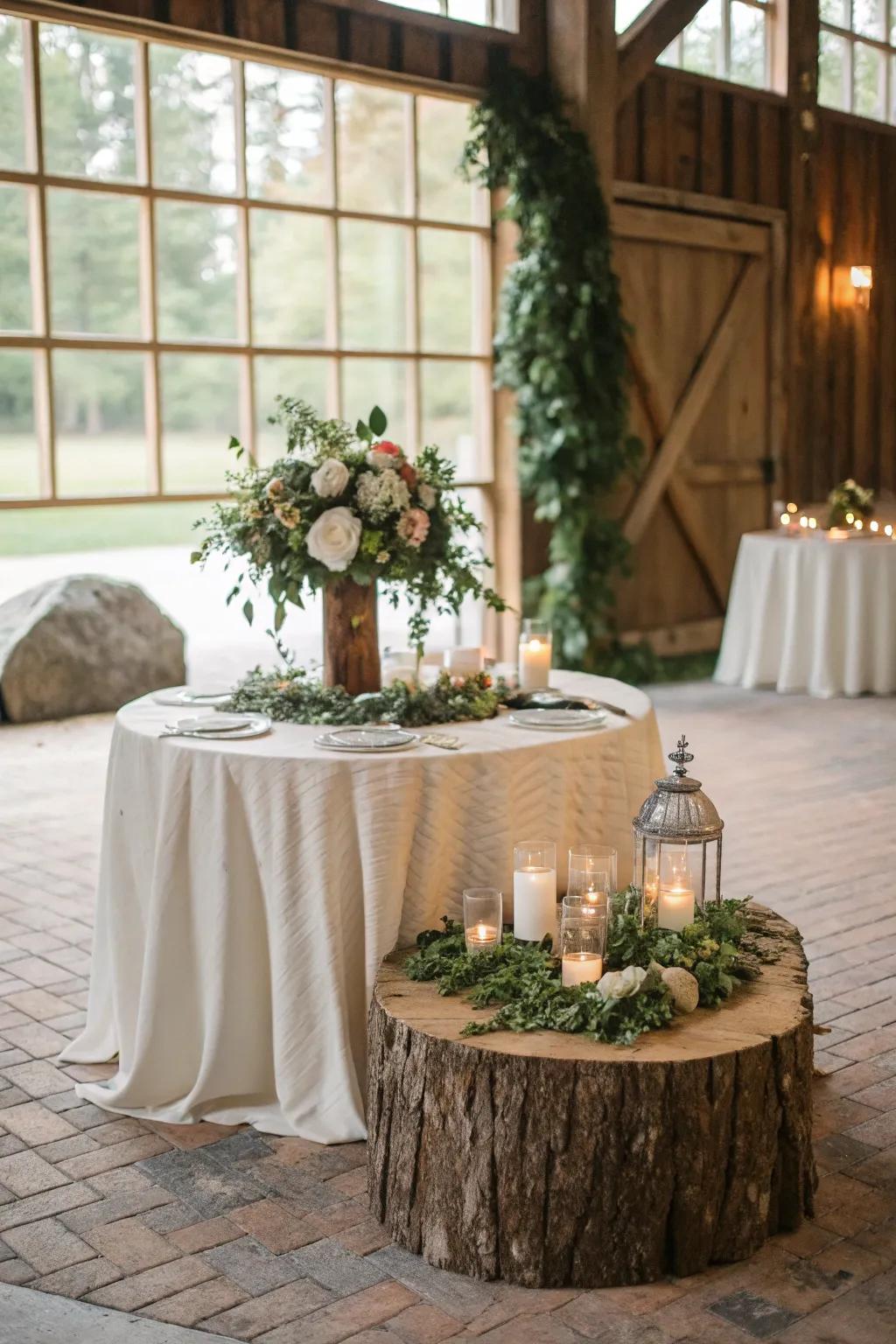 Inherent elements provide a grounded, organic atmosphere.