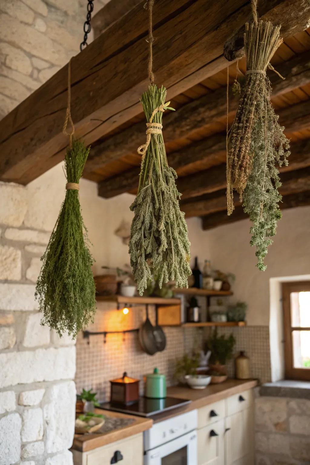 Desiccated seasoning packages for a rustic, witchy vibe.