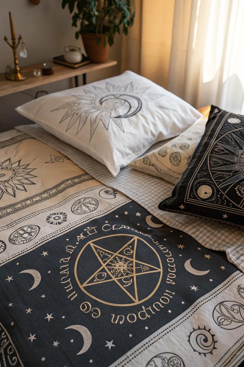 Witchy broadcloths append tiers of enigma and refinement.