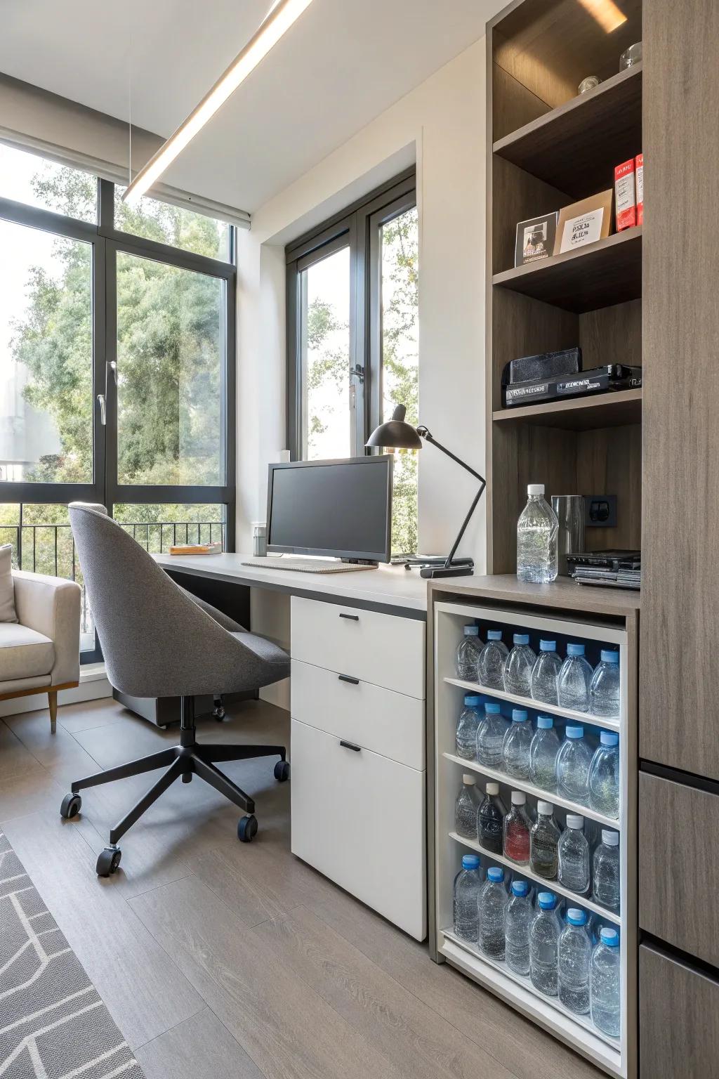 Modular systems offer customizable storage solutions.