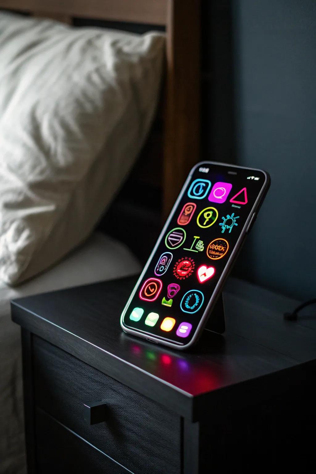 Inject some personality with a bright and bold neon theme.