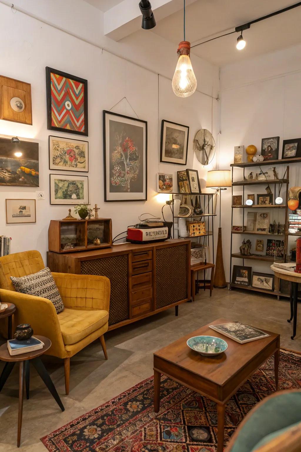 Diverse collections display your unique style.