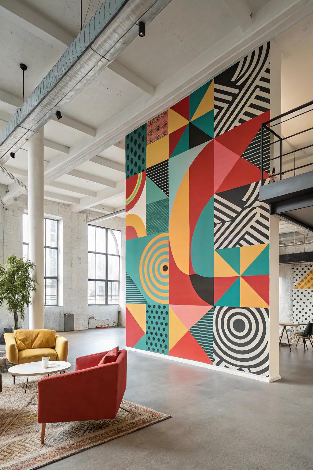 Unleash creativity with abstract wallpaper designs.