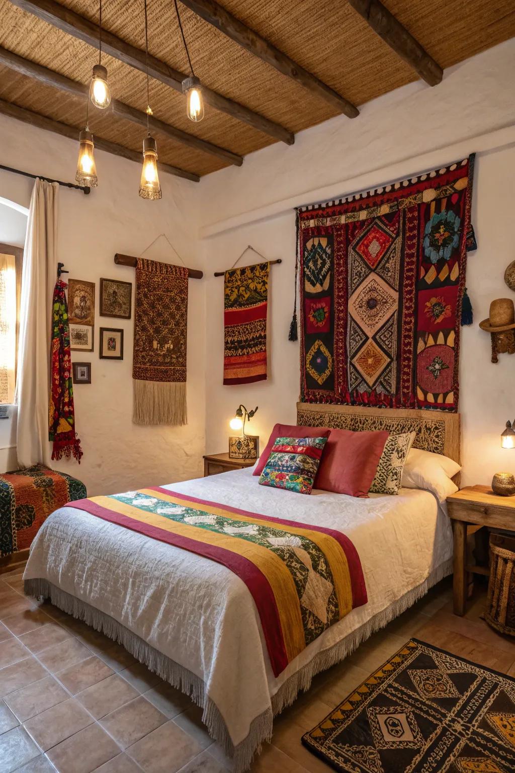 Regional cultural decor adds charm and a sense of place.