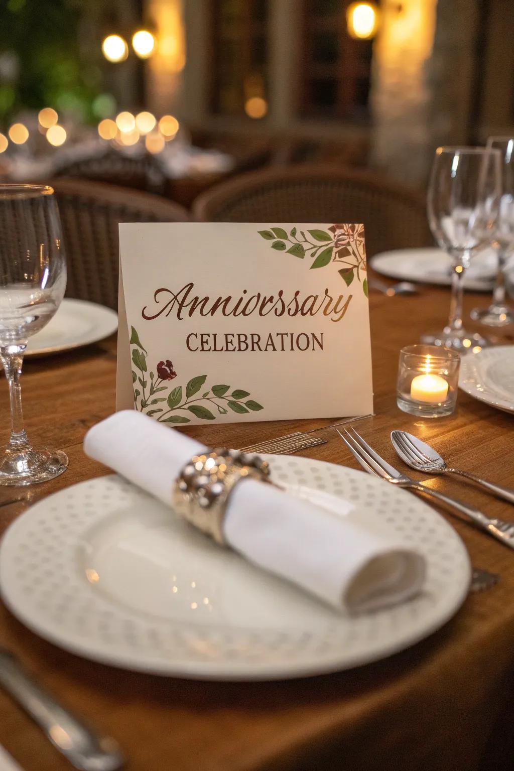 Make guests feel special with bespoke table settings.