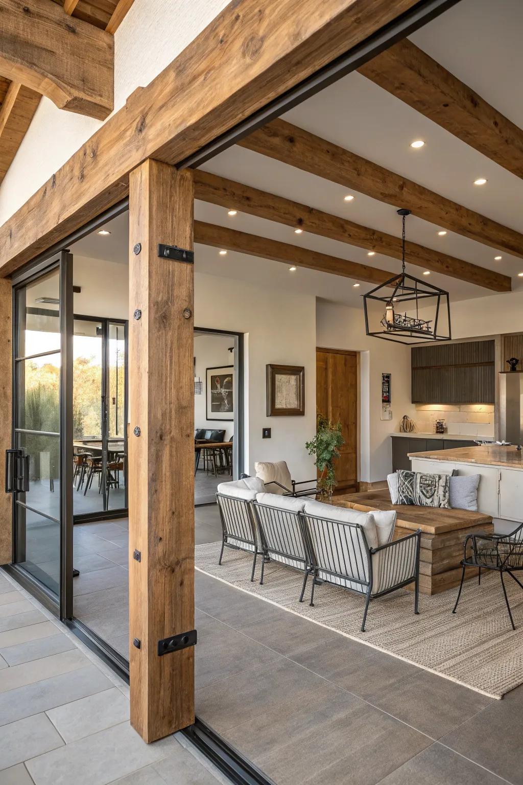 A fusion of country and modern styles crafts a distinctive Arizona room.