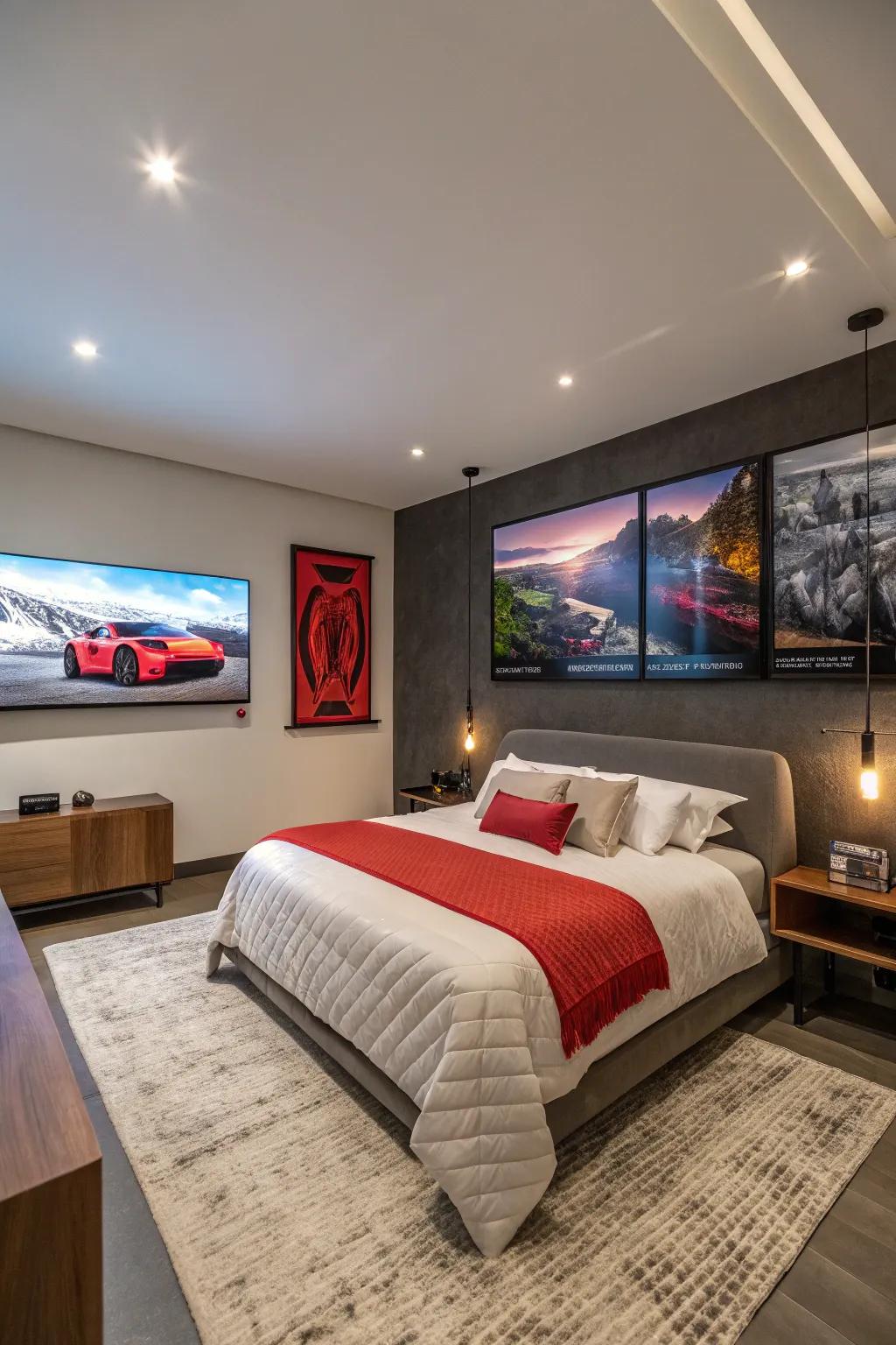 Electronic decorations keep your décor current and adaptable.