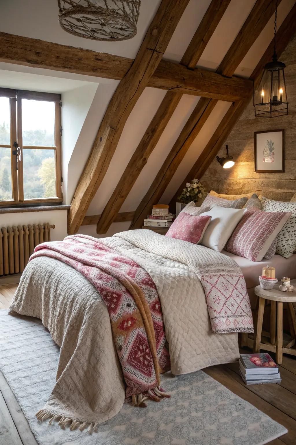 Fabrics with texture add depth and comfort to your space.