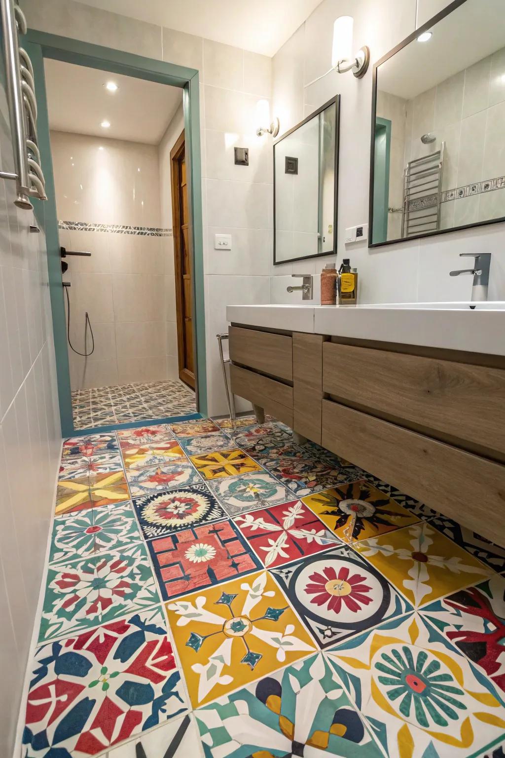 Artistic design molded panels for a bold statement.
