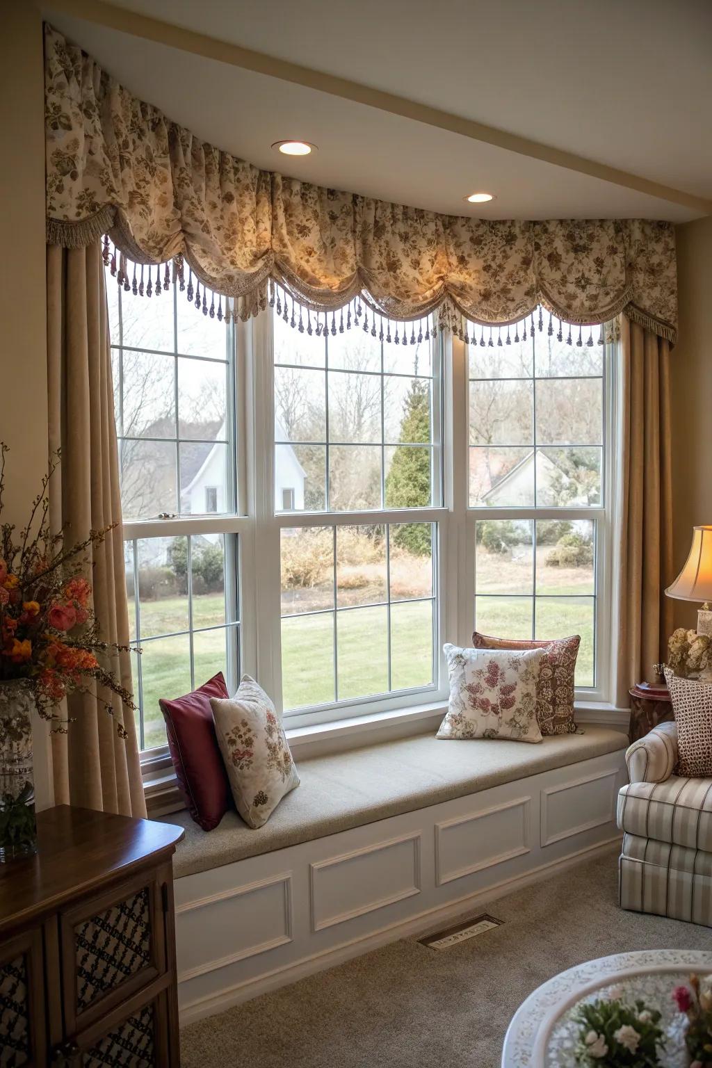 Loop tops provide flexibility and flair.