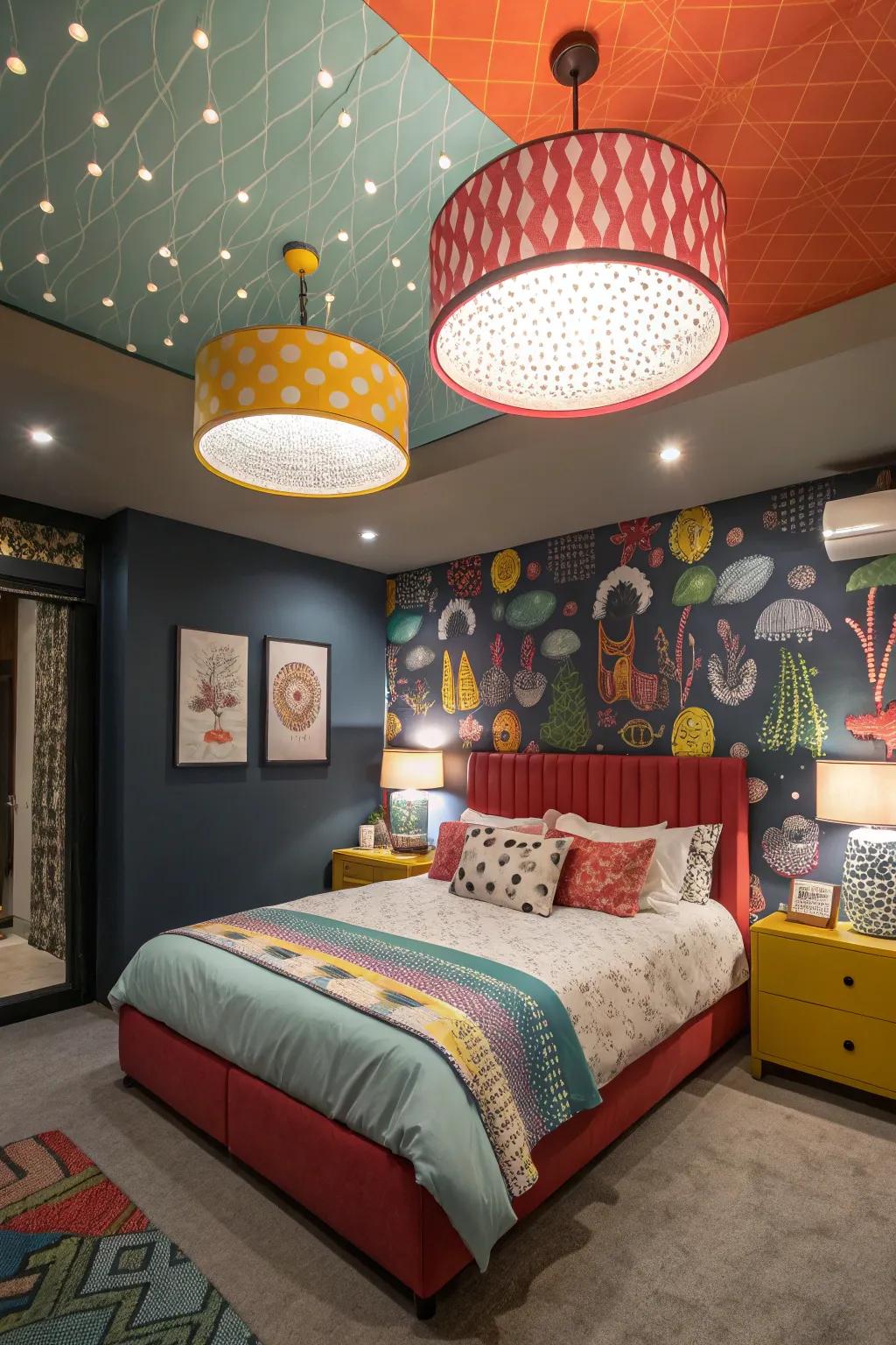 Vivid colors elevate your lighting fixtures into standout features.