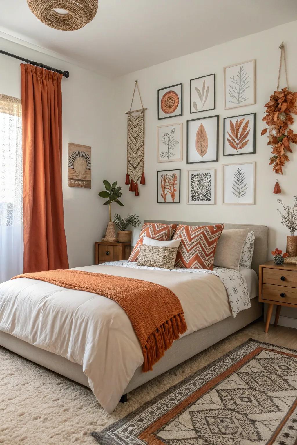 Personalized art adding a personal touch.