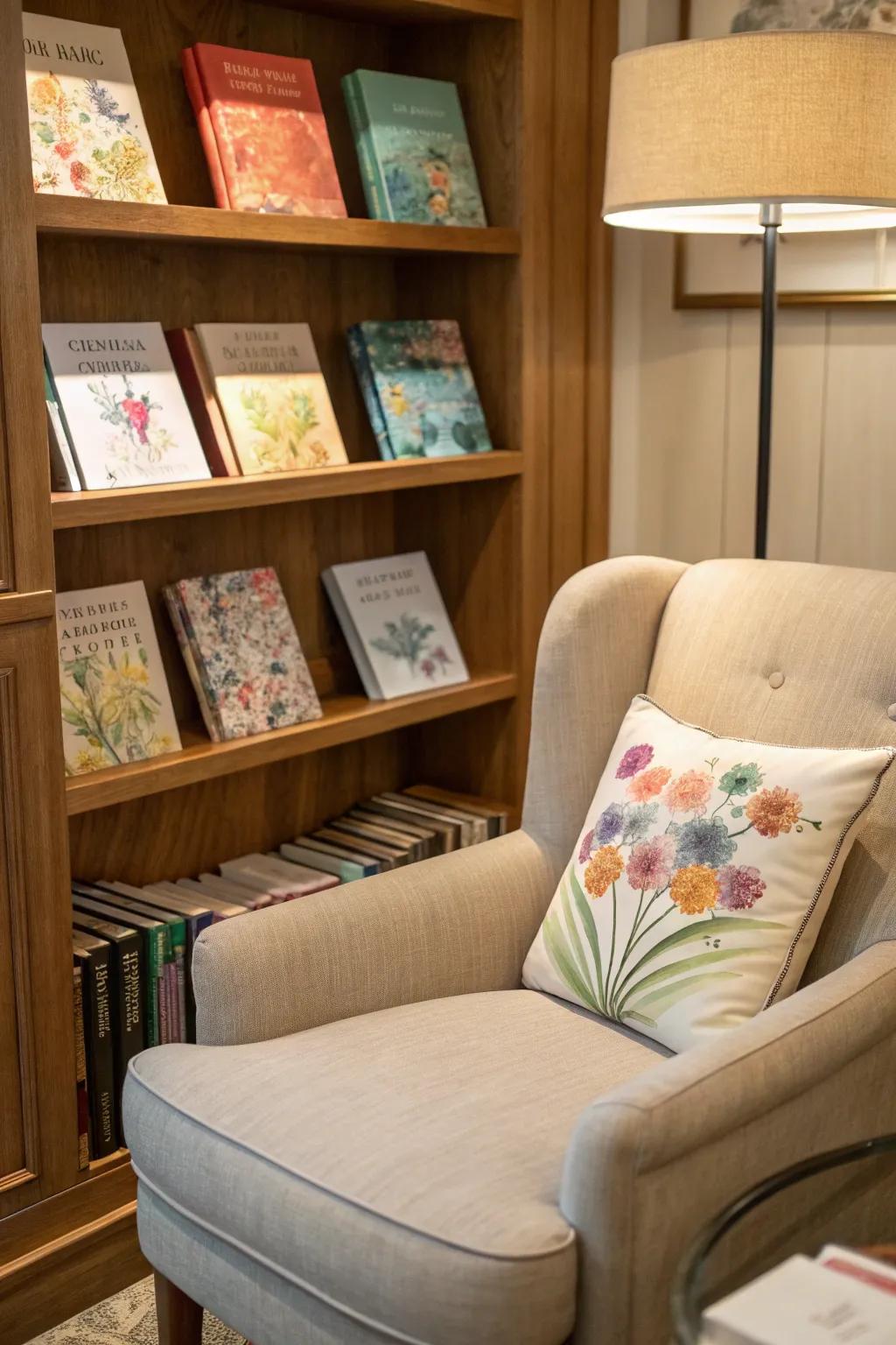 Dreamy watercolor book covers for a dreamy mood.