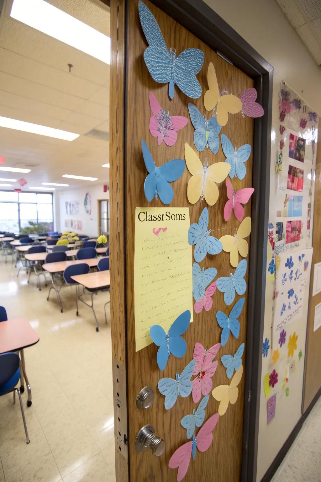 Fill the classroom through hopes and dreams via flutter aspirations.