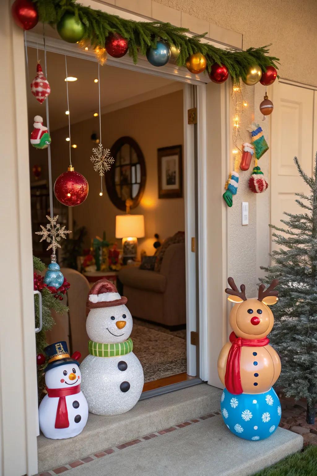 Whimsical accents convey spirit and lightheartedness to the area.