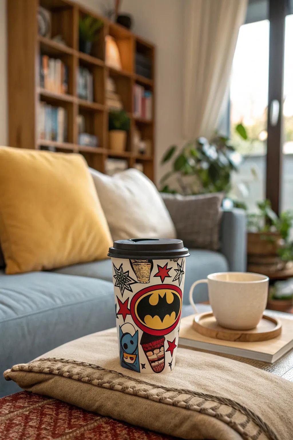 Show your fandom with coffee cups that celebrate iconic popular culture moments.