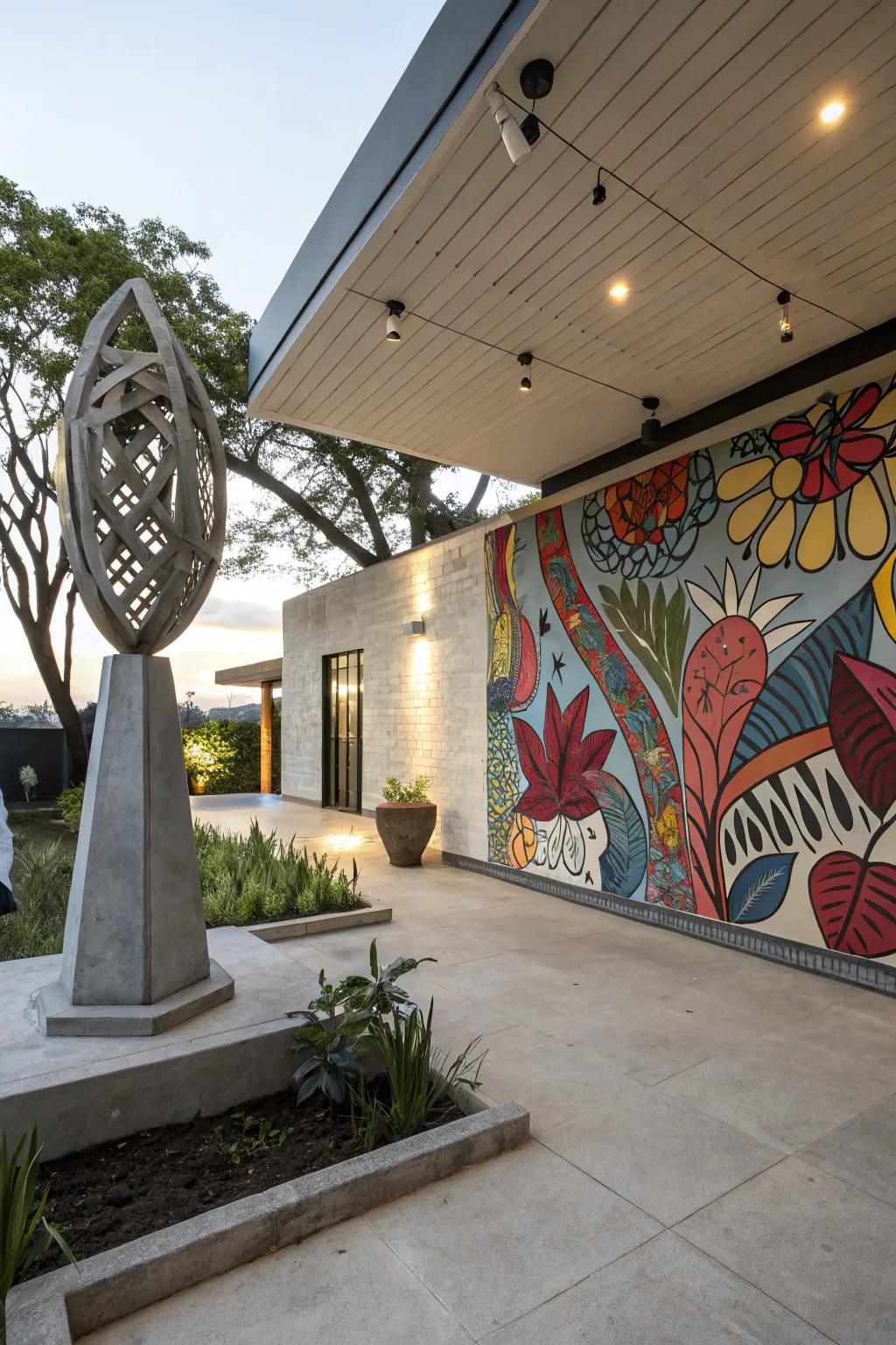 Creative accents add personality and charm.