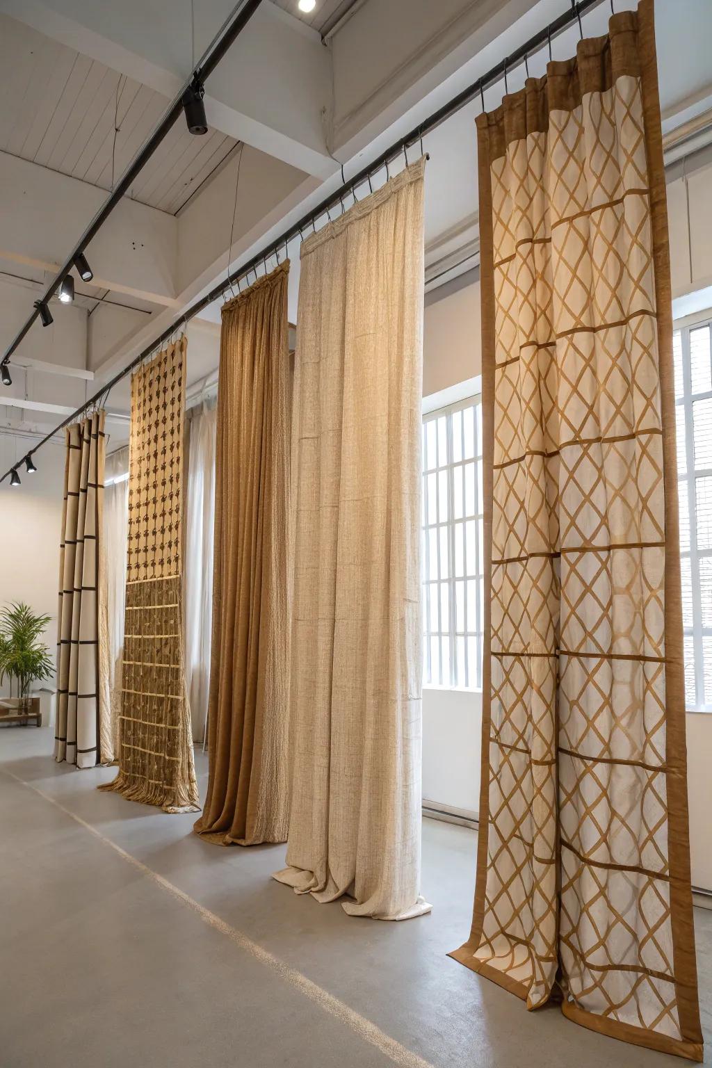 Unusual materials like bamboo can contribute a unique twist.