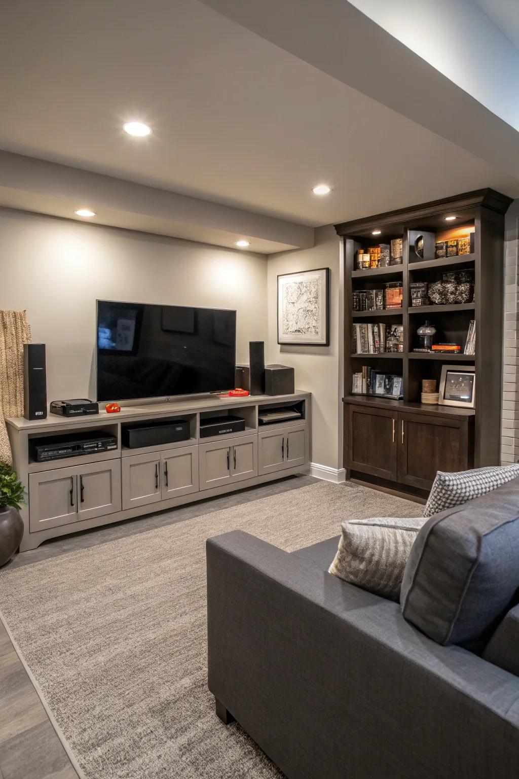 A tech-savvy leisure zone for modern living.
