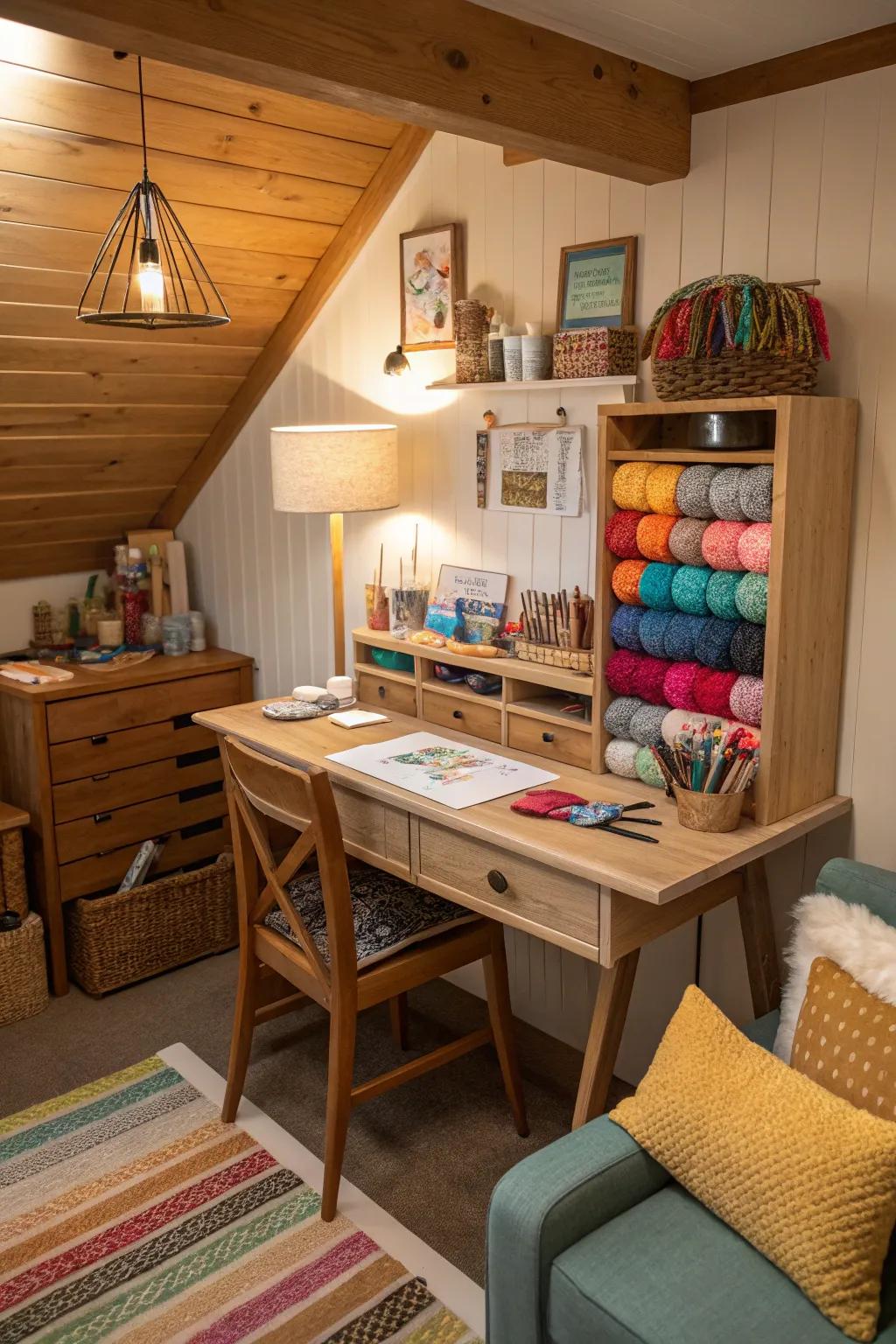 An interest space adds a unique aspect.