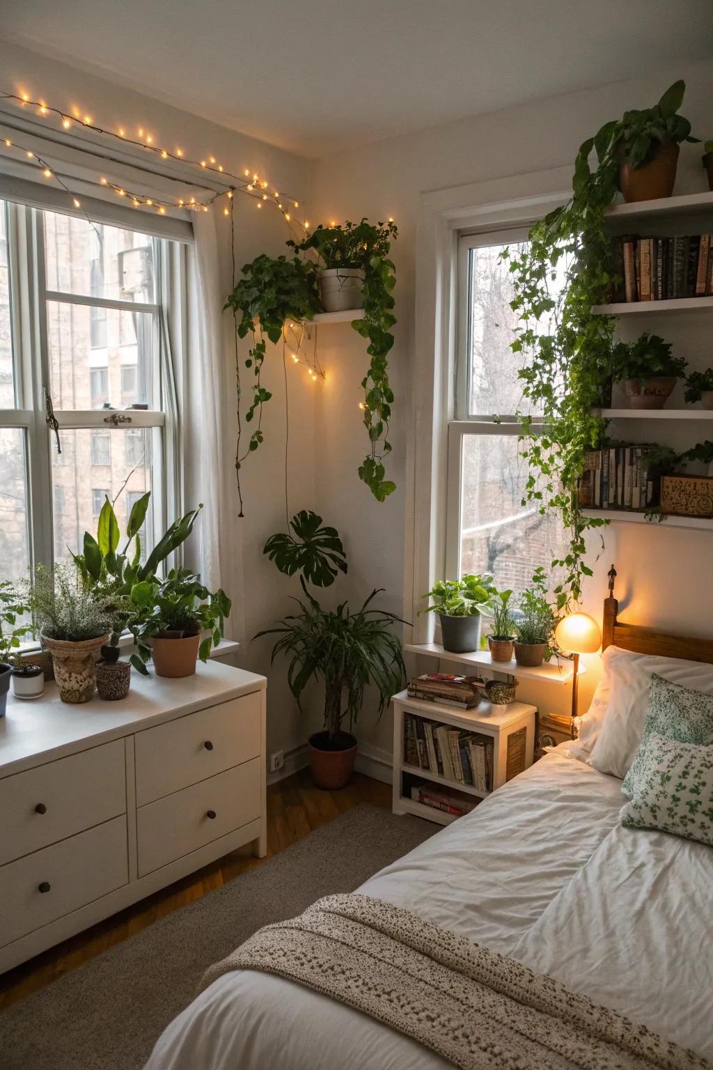 Indoor plants enhance vitality and connection.