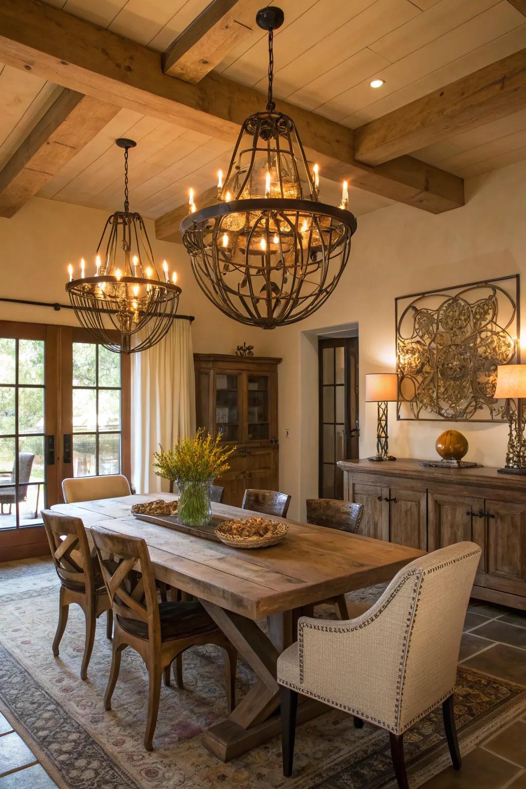 Artistic light pieces perform as art forms.