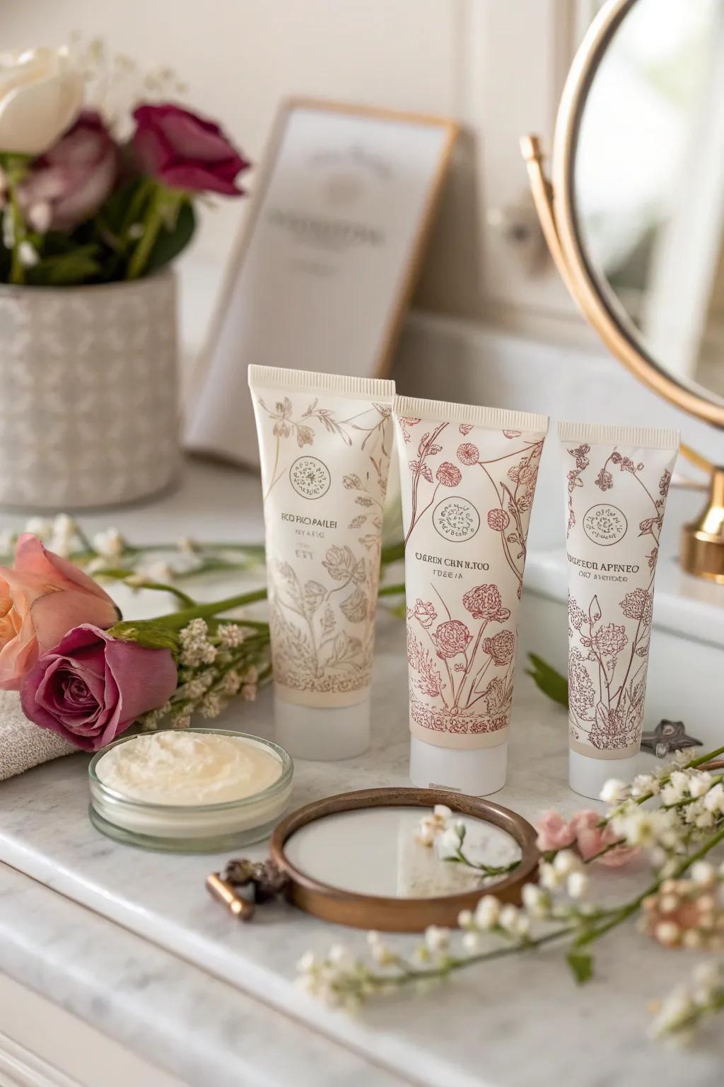 Nourish your hands with this luxurious cream set.