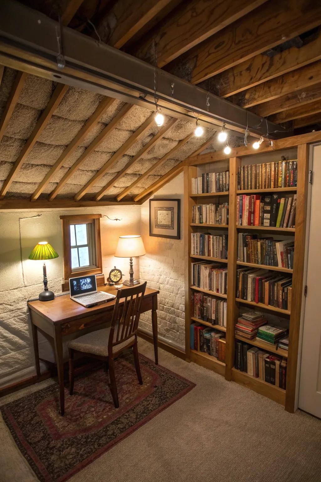 Find inspiration in a cozy writing retreat.