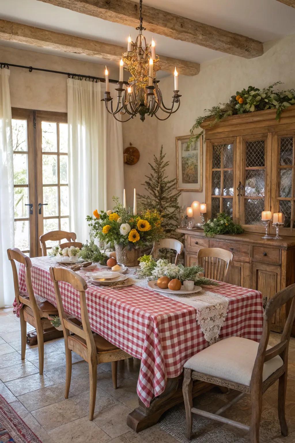 Seasonal decor keeps your dining space dynamic and fresh.