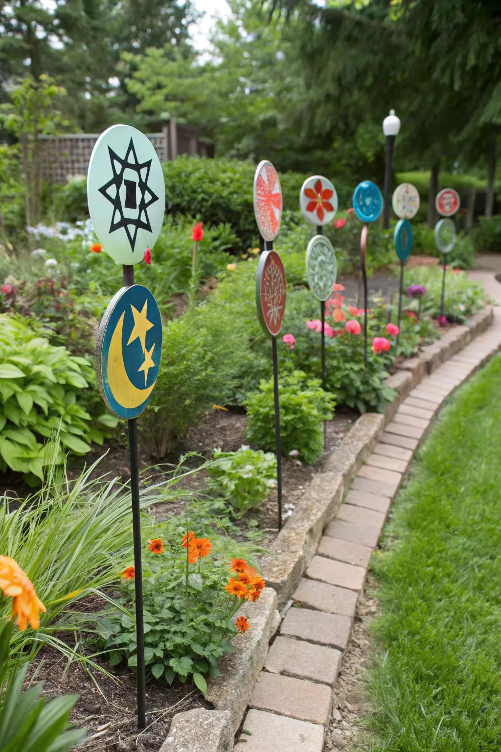 Cultural motifs in glass accents reflecting personal stories.