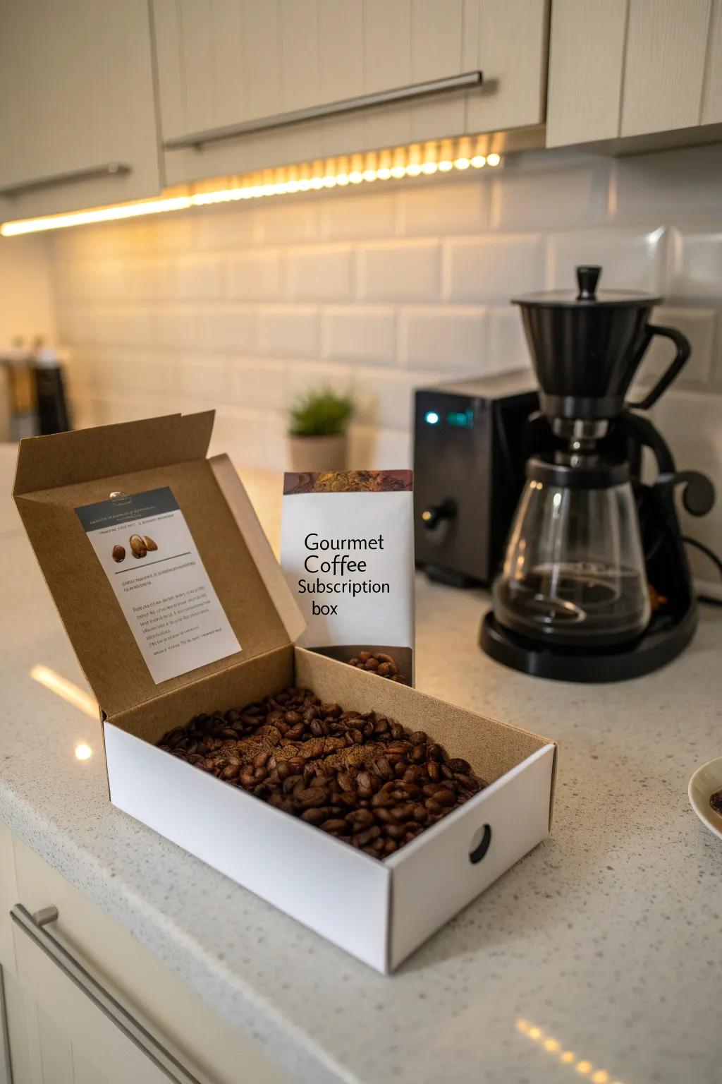 Savor the rich flavors of a coffee subscription.