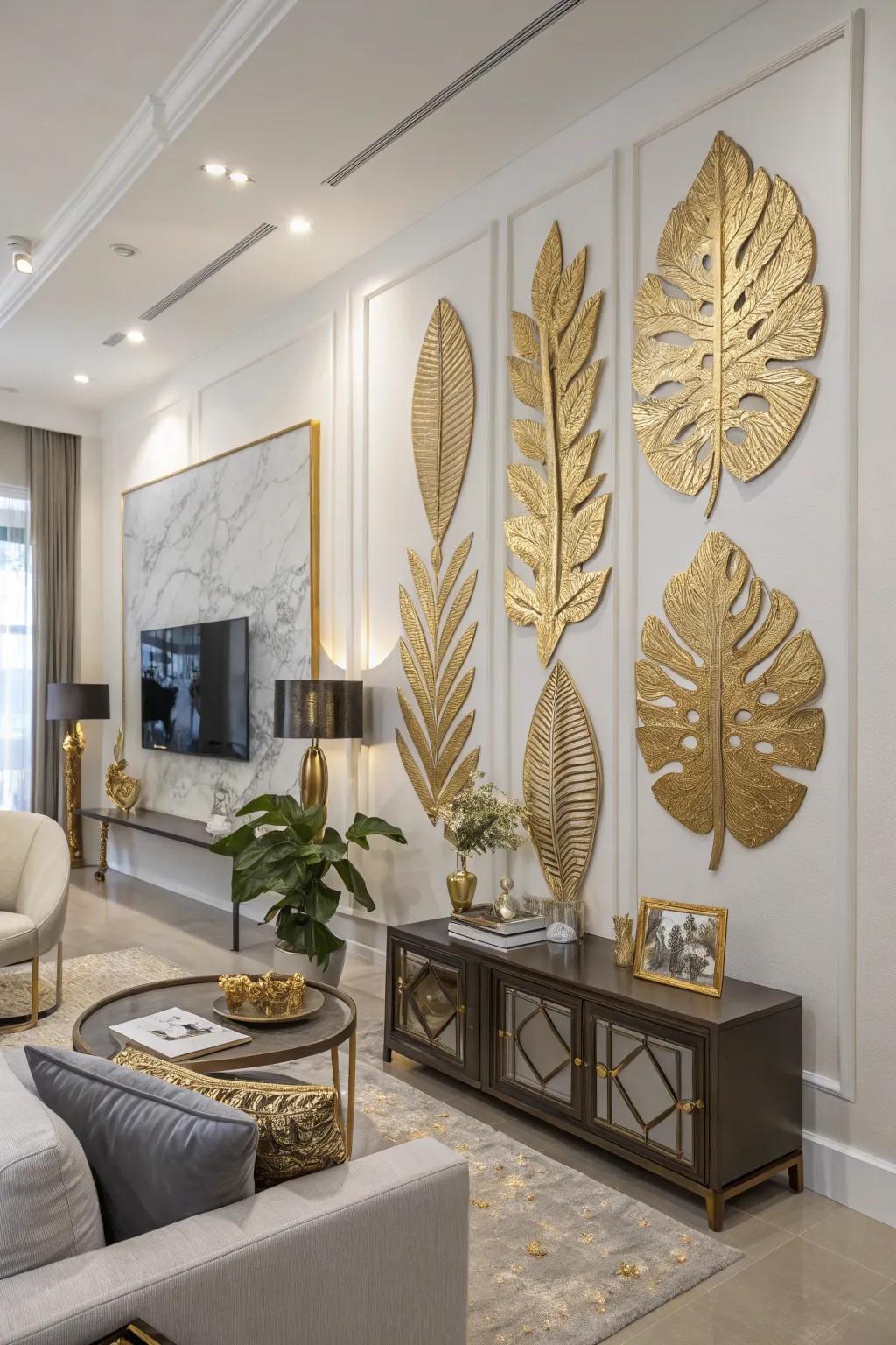 Transform your art into a masterpiece with gold leaf.